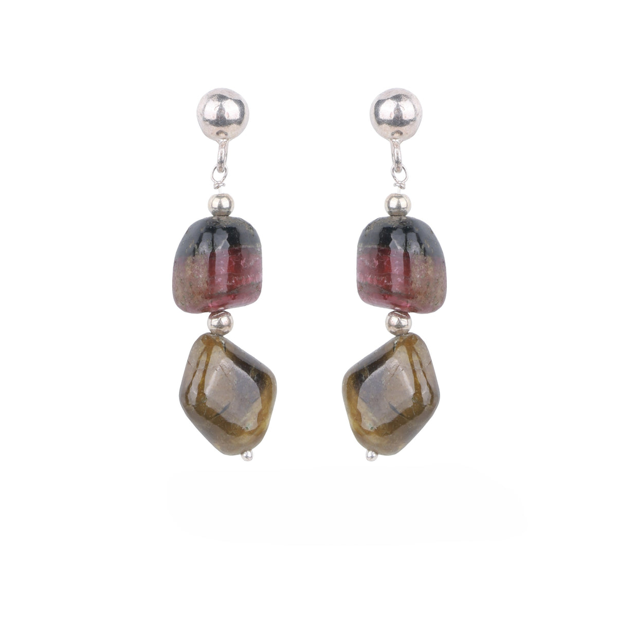 Tourmaline Earrings (Project Handmade)