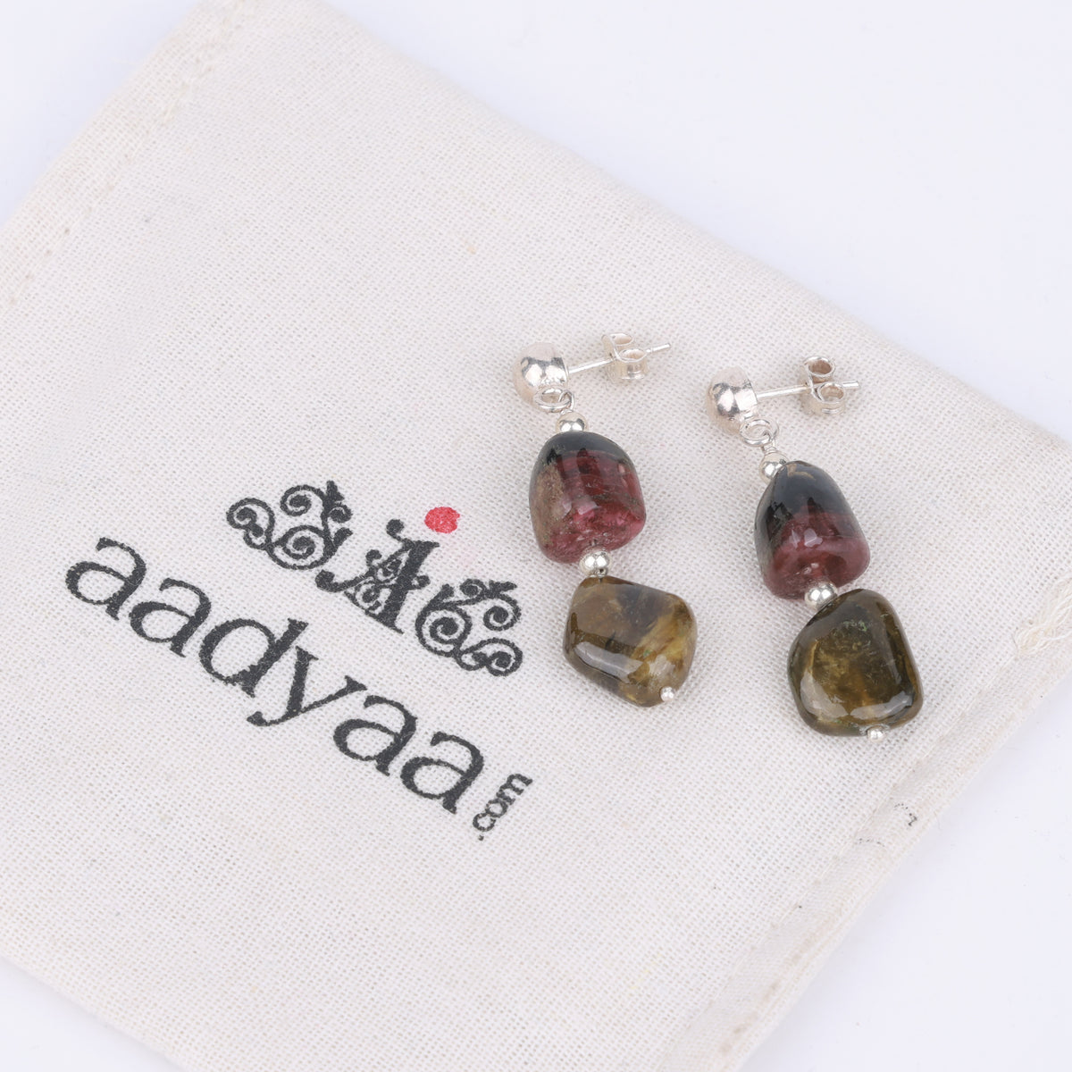 Tourmaline Earrings (Project Handmade)