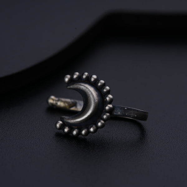 a close up of a ring on a table