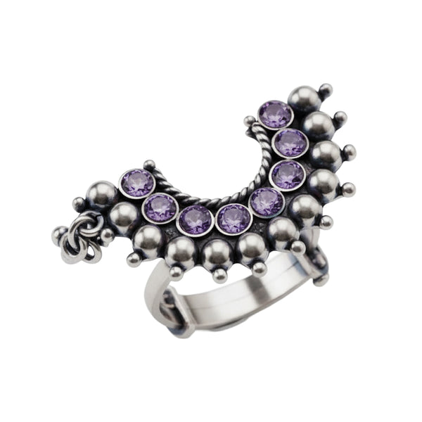 Karwar Ring- Purple