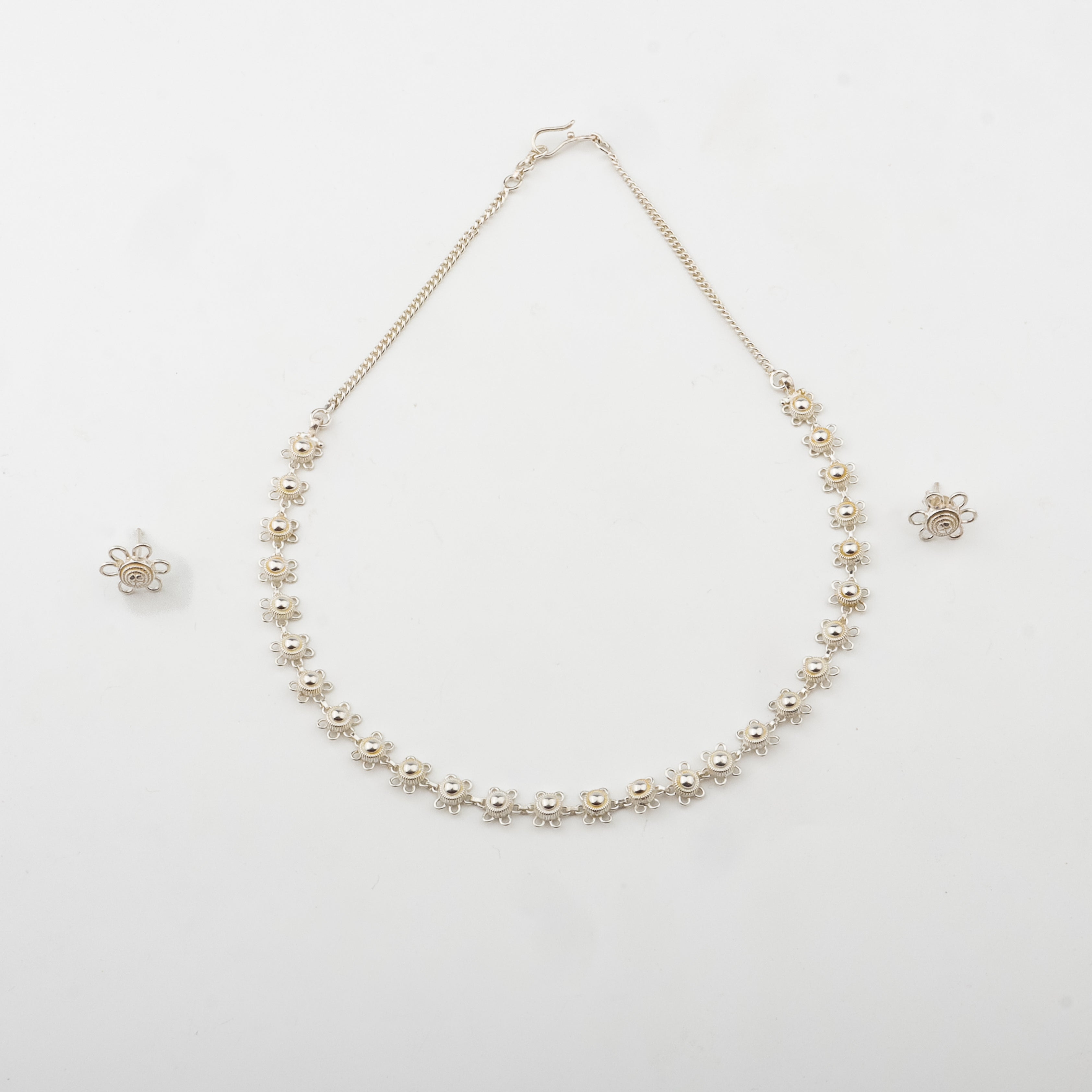 Silver Bakul Set (Short)