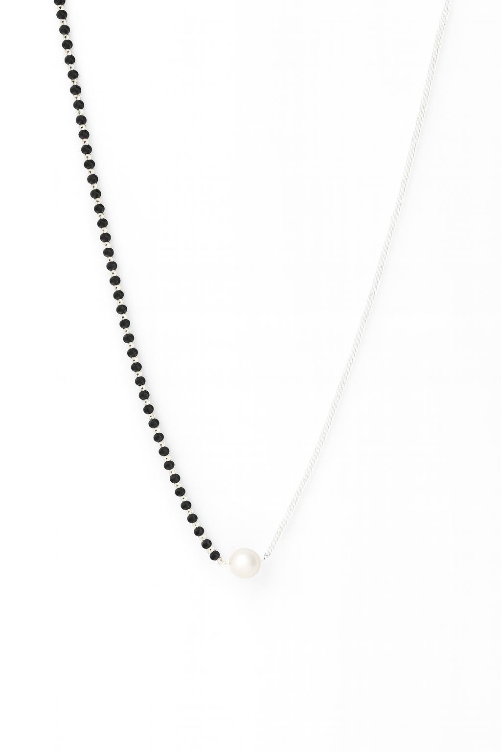 Half & Half: Pearl Mangalsutra