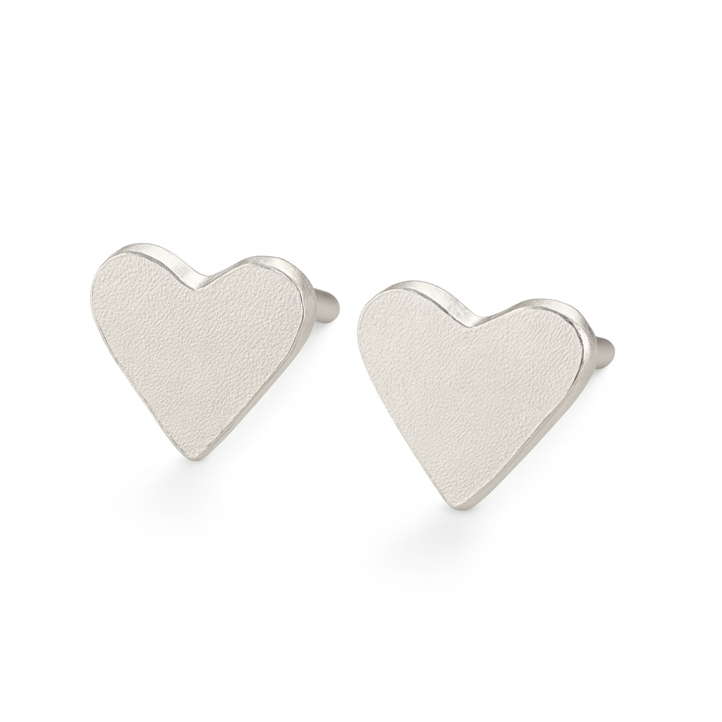 Full Heart Earrings