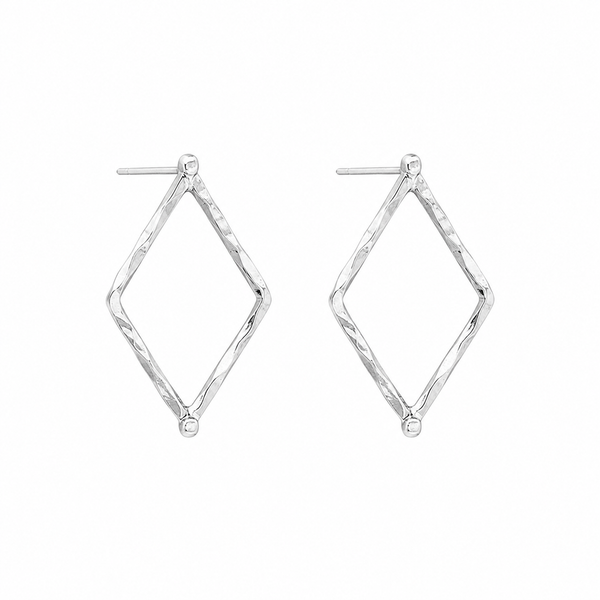 Handmade Kite Earring (Hammered)