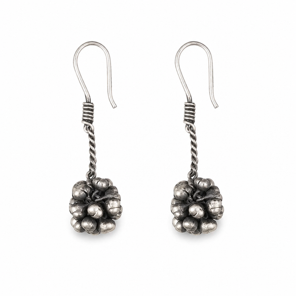 Ghungroo Bunch Earrings (Single): Hook Style