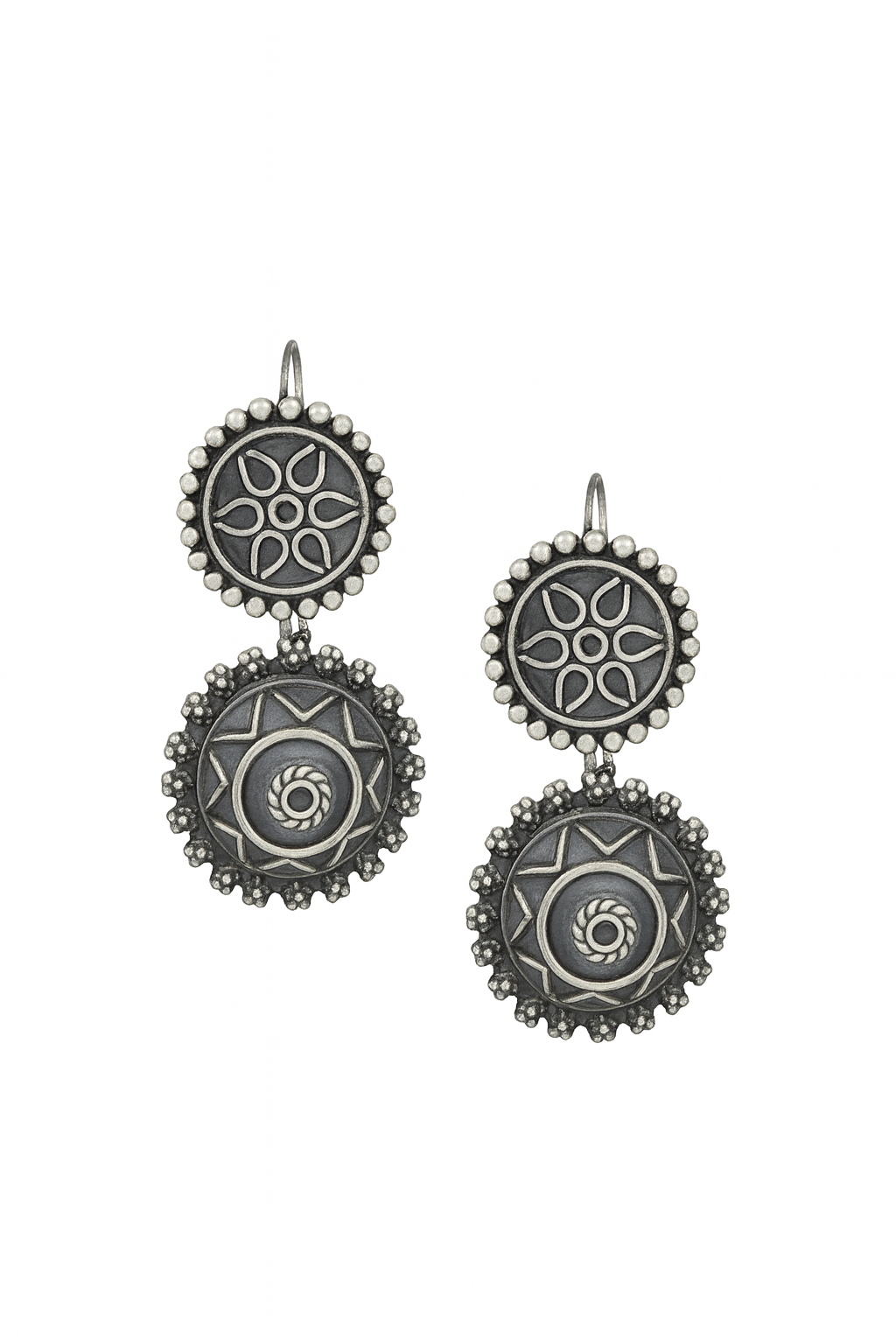 Silver Kurak Earrings