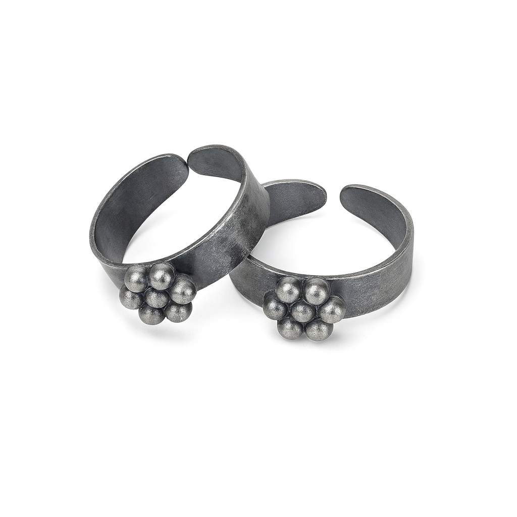 Large Base Kudi Toe Ring: Small