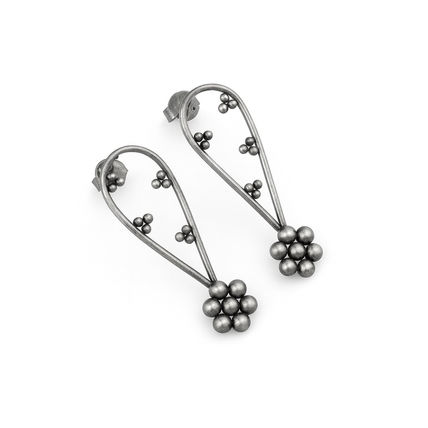 Kudi Silver Earring