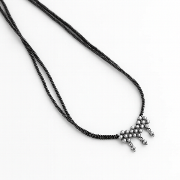 Itihaas Small Kudi Mangalsutra |  92.5 Silver