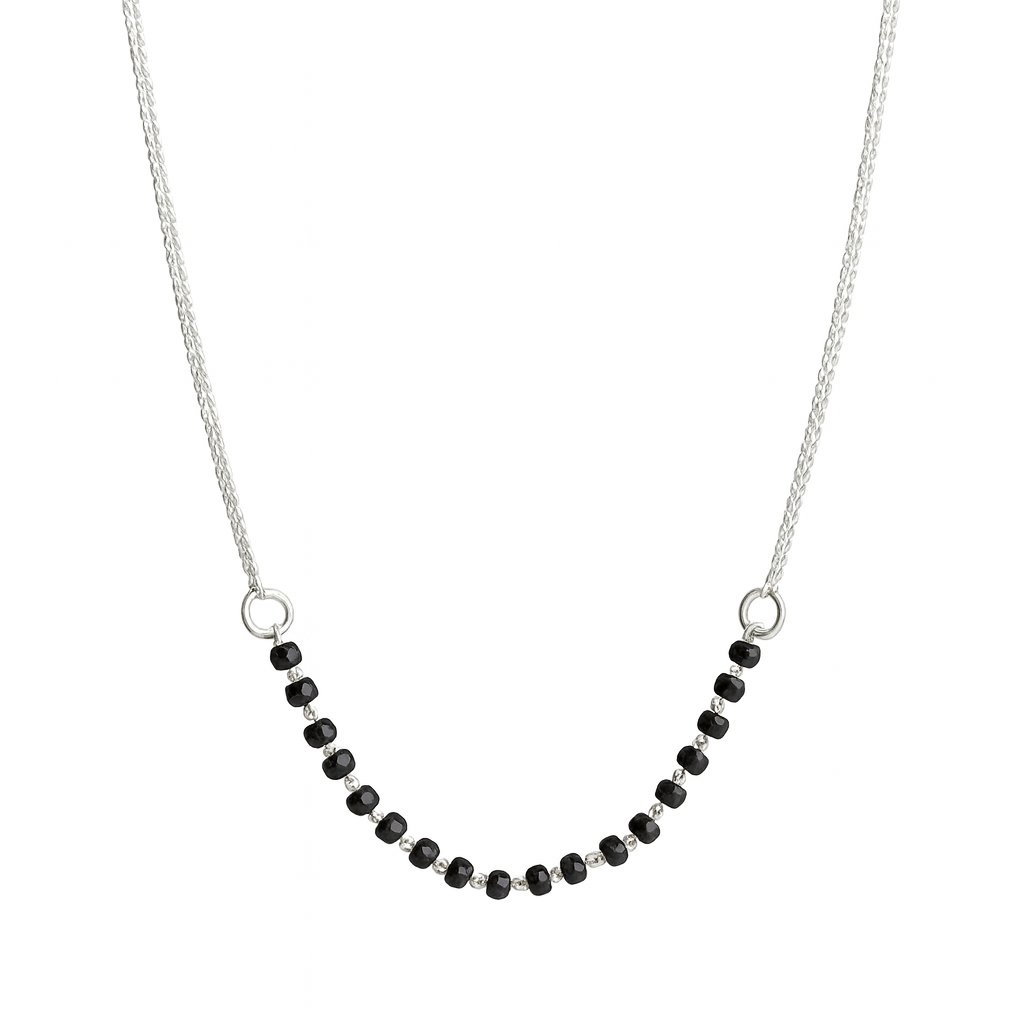 Classic Silver Chain Mangalsutra