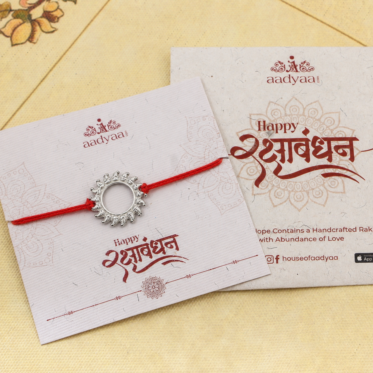 Silver Koyari Rakhi