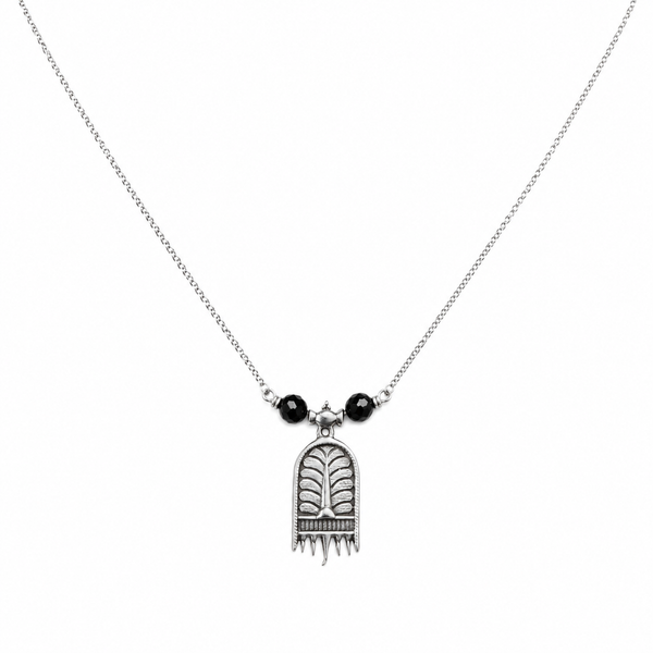 Saaj Motif Chain Mangalsutra | 92.5 Sterling Silver