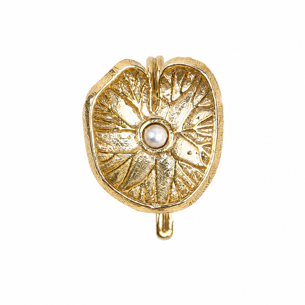Silver Saroj Parna Earcuff (Single) | 22K Gold-Plated