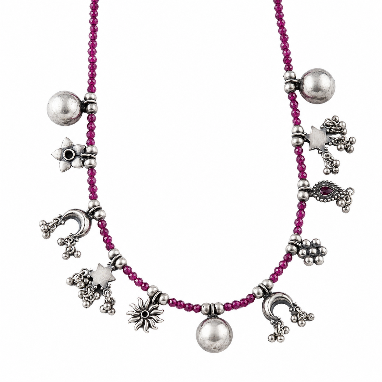 Most loved handmade charms necklace