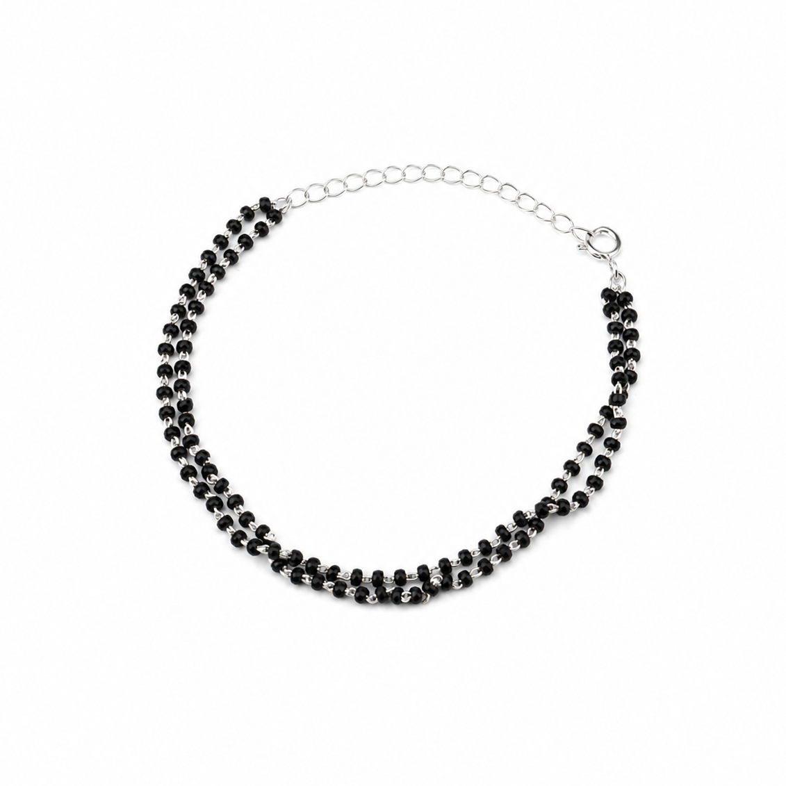 Classic Mangalsutra Bracelet |  92.5 Sterling Silver