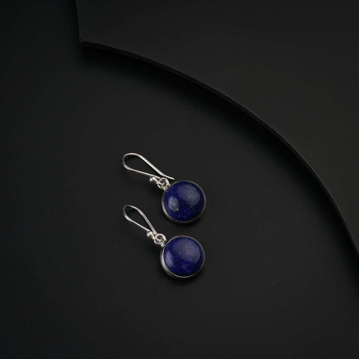 Lapis Lazuli Silver Earring