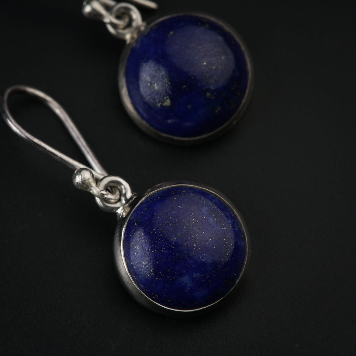 Lapis Lazuli Silver Earring