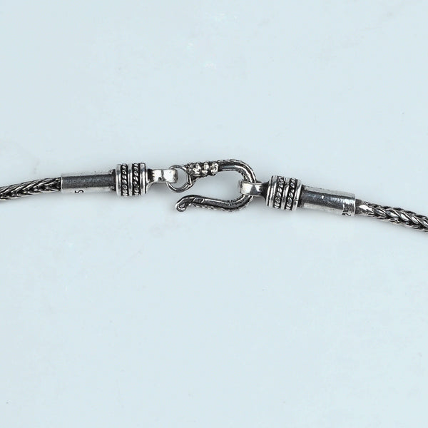 Silver Unisex Snake Chain – 20 Inch