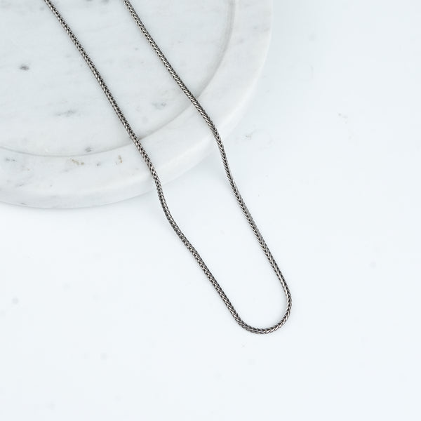 Silver Unisex Snake Chain – 20 Inch
