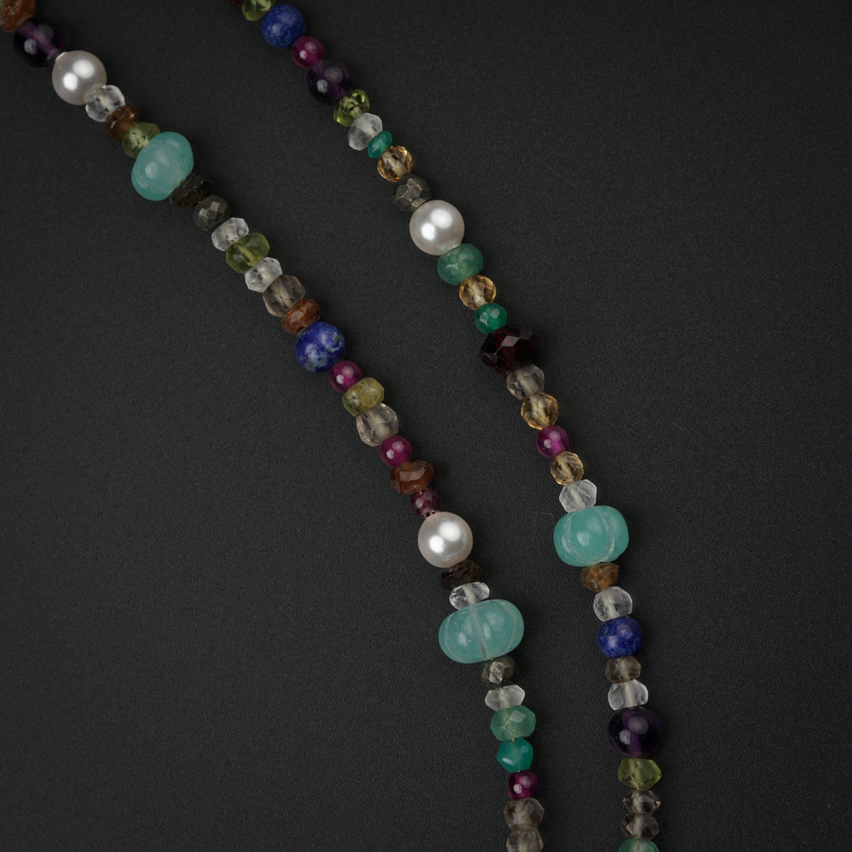 Semi Precious Stones Necklace