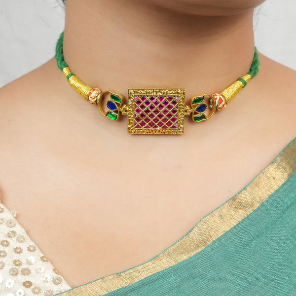 22K Gold Plated Fashion Necklace