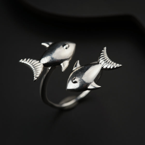 Silver Ring - Fish