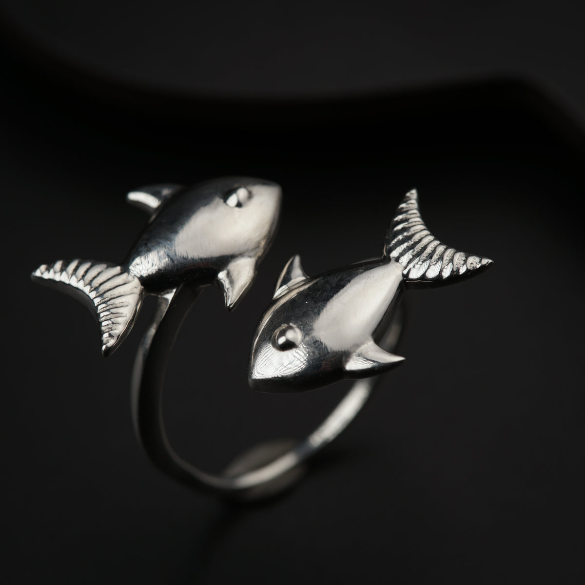 Silver Ring - Fish