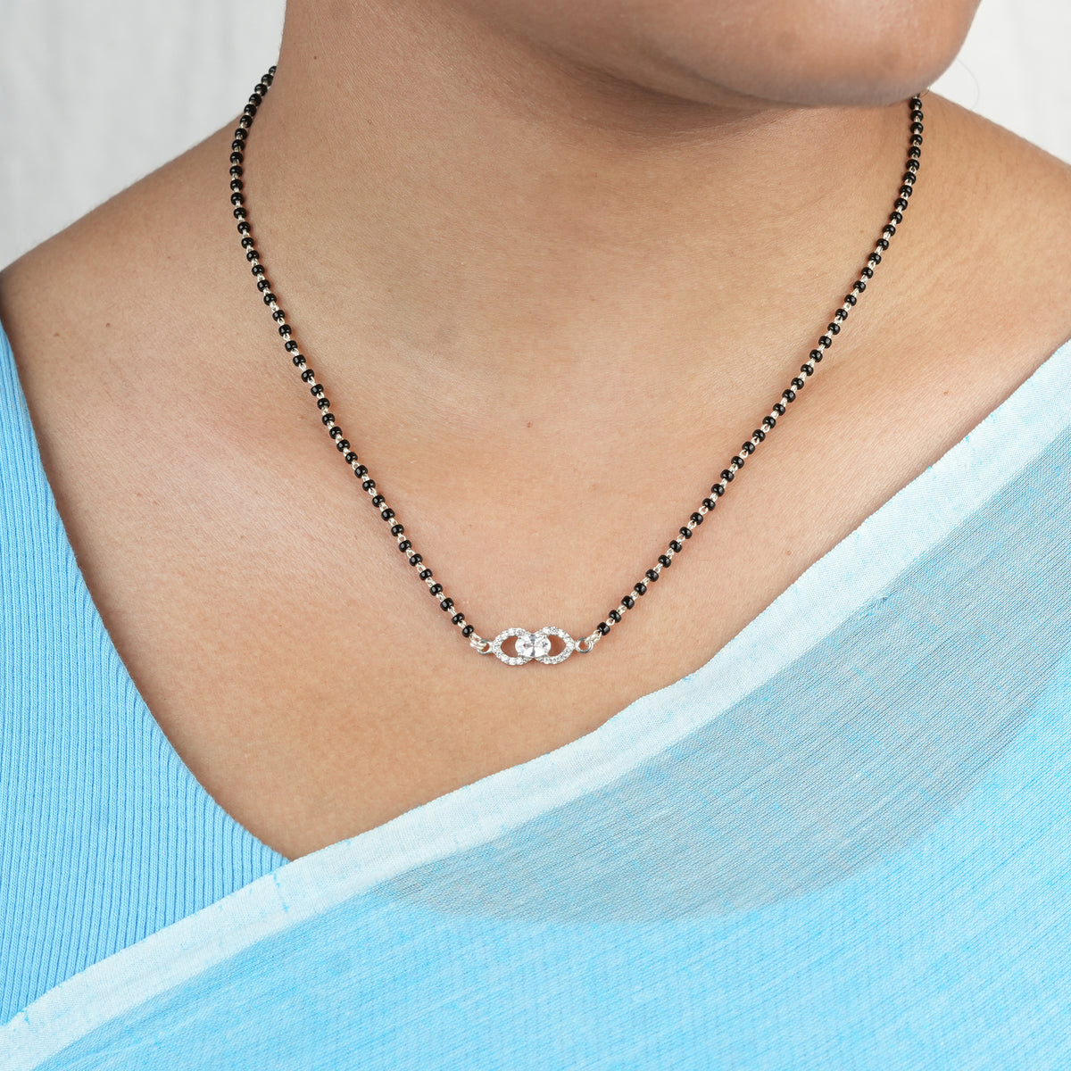 CZ Infinity Mangalsutra