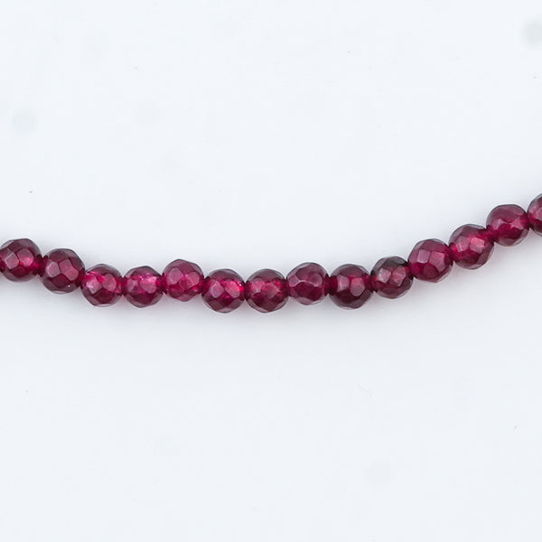 Red Jade Silver Anklet (Project Handmade)