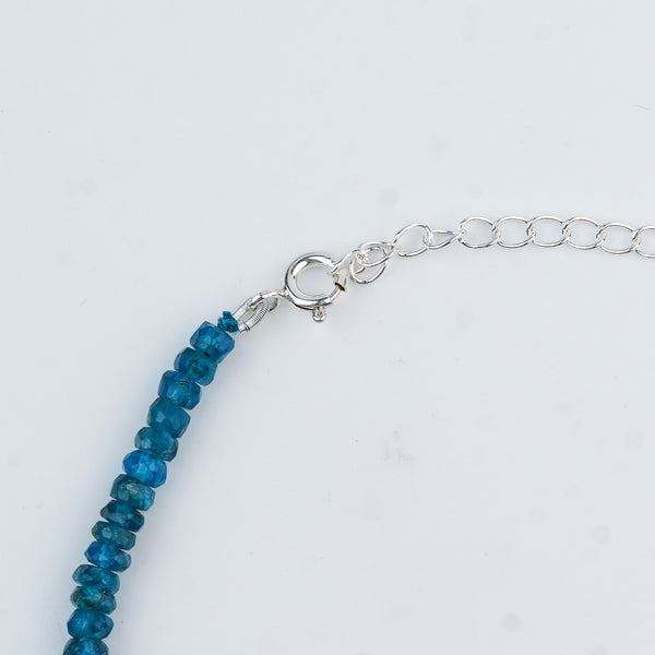Rhodolite Silver Anklet (Project Handmade)
