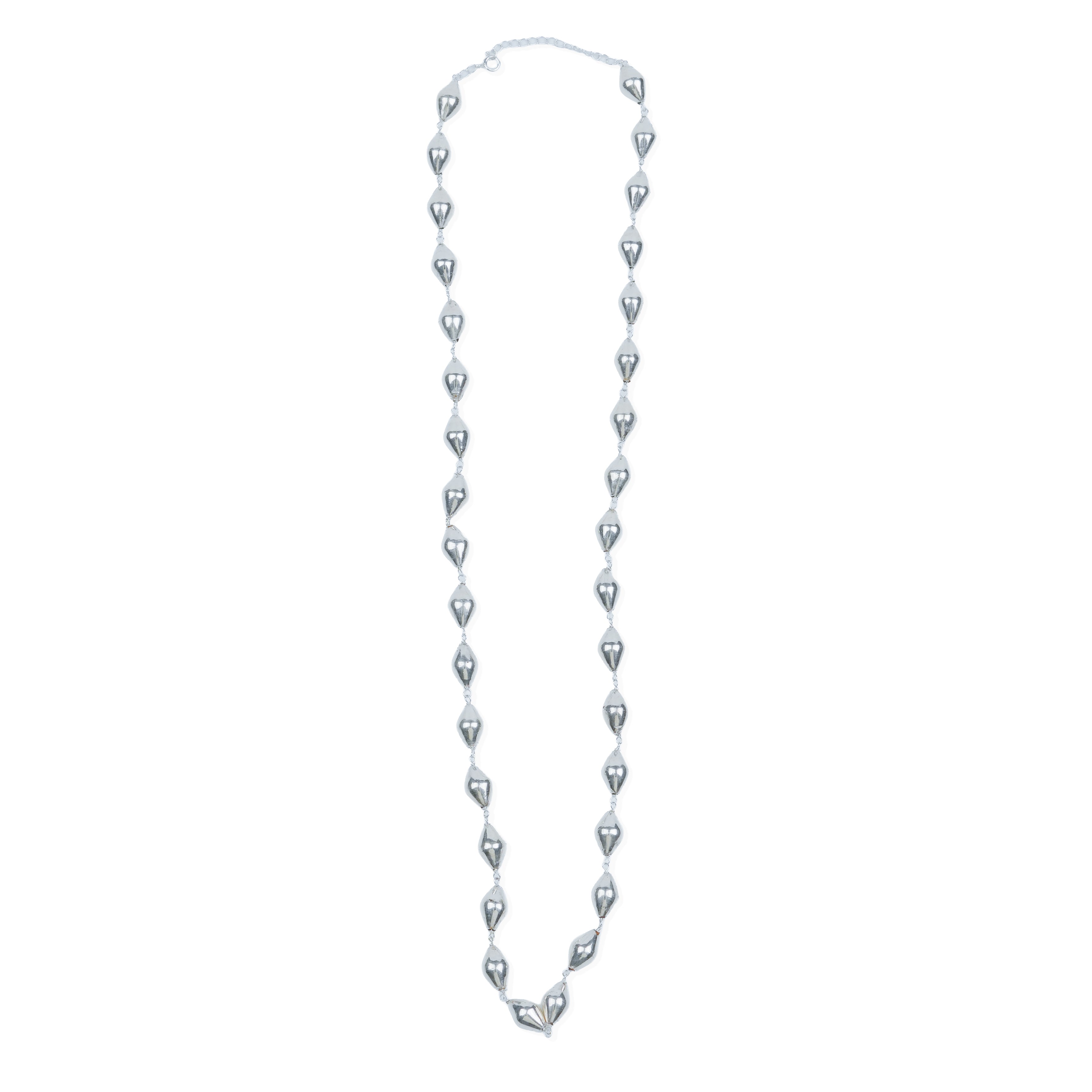Dholki Bead Ganthan Necklace - Long