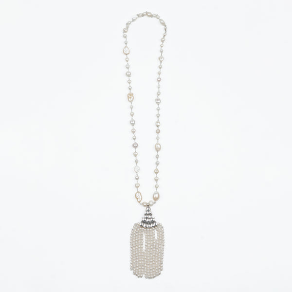 Luxe Necklace - Freshwater Pearls