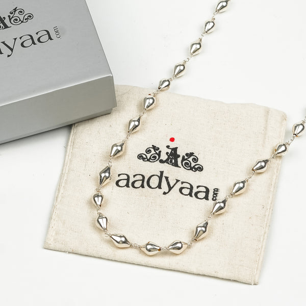 Dholki Bead Ganthan Necklace - Short