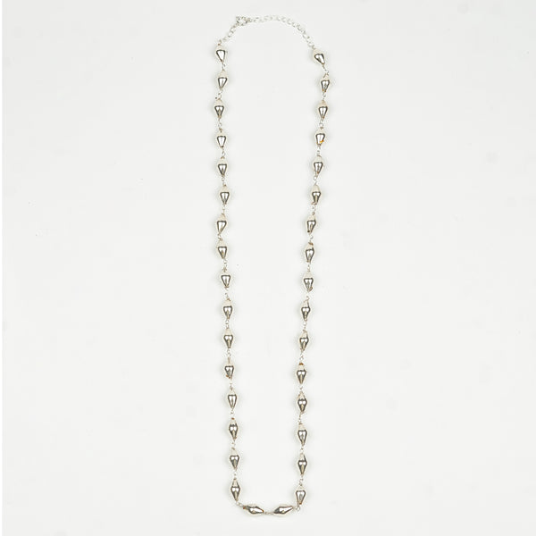 Dholki Bead Ganthan Necklace - Short
