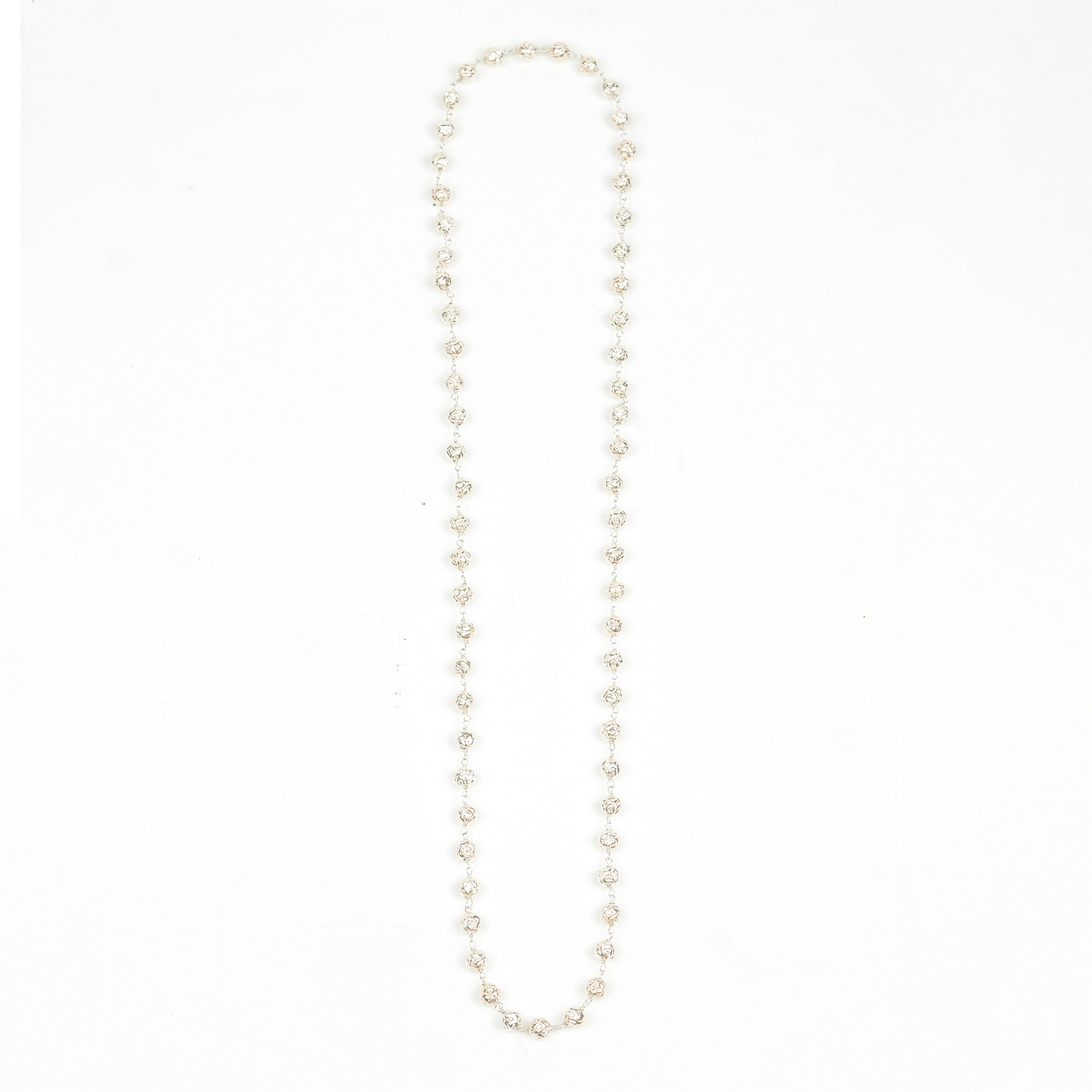 Silver Mohanmaal Ganthan Necklace