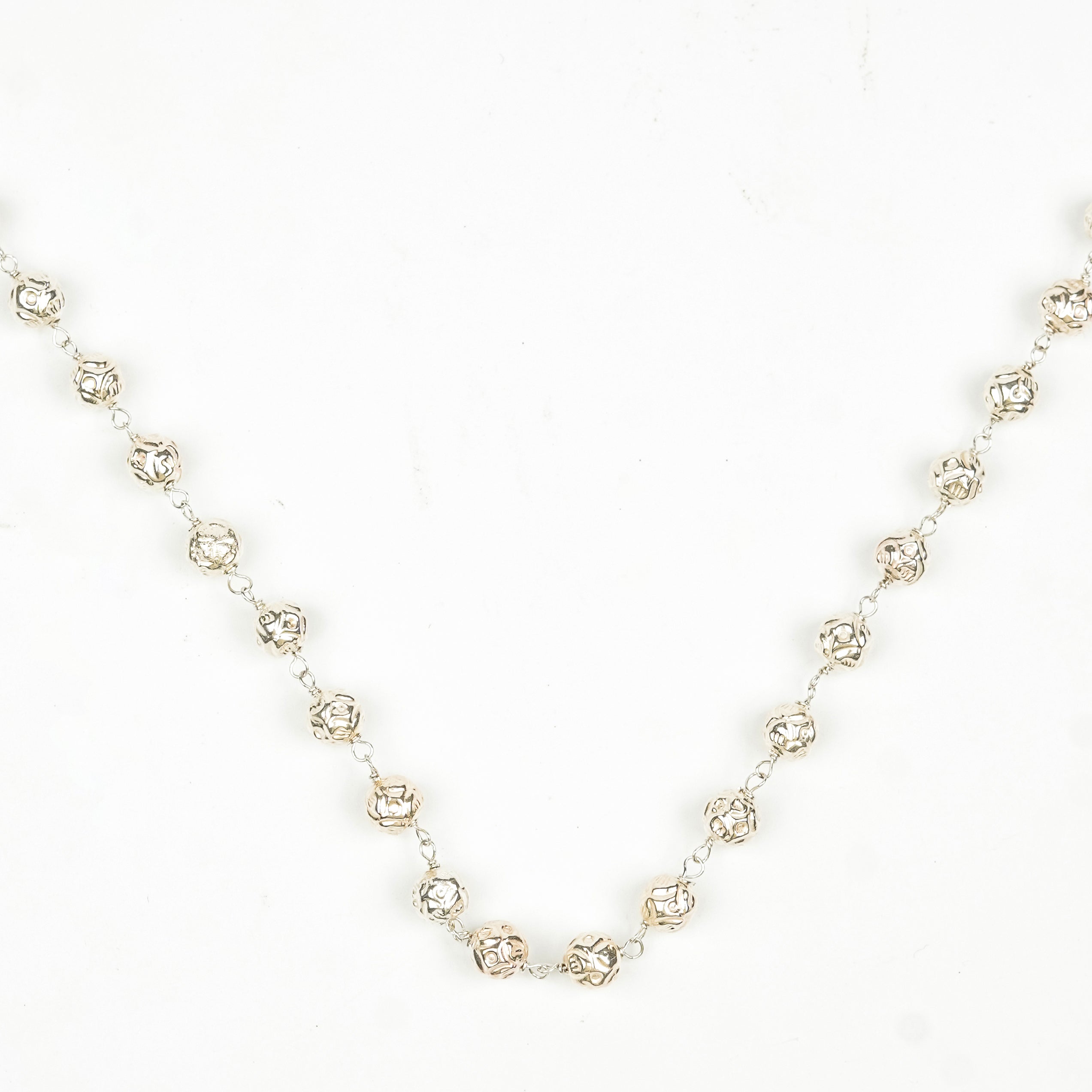 Silver Mohanmaal Ganthan Necklace
