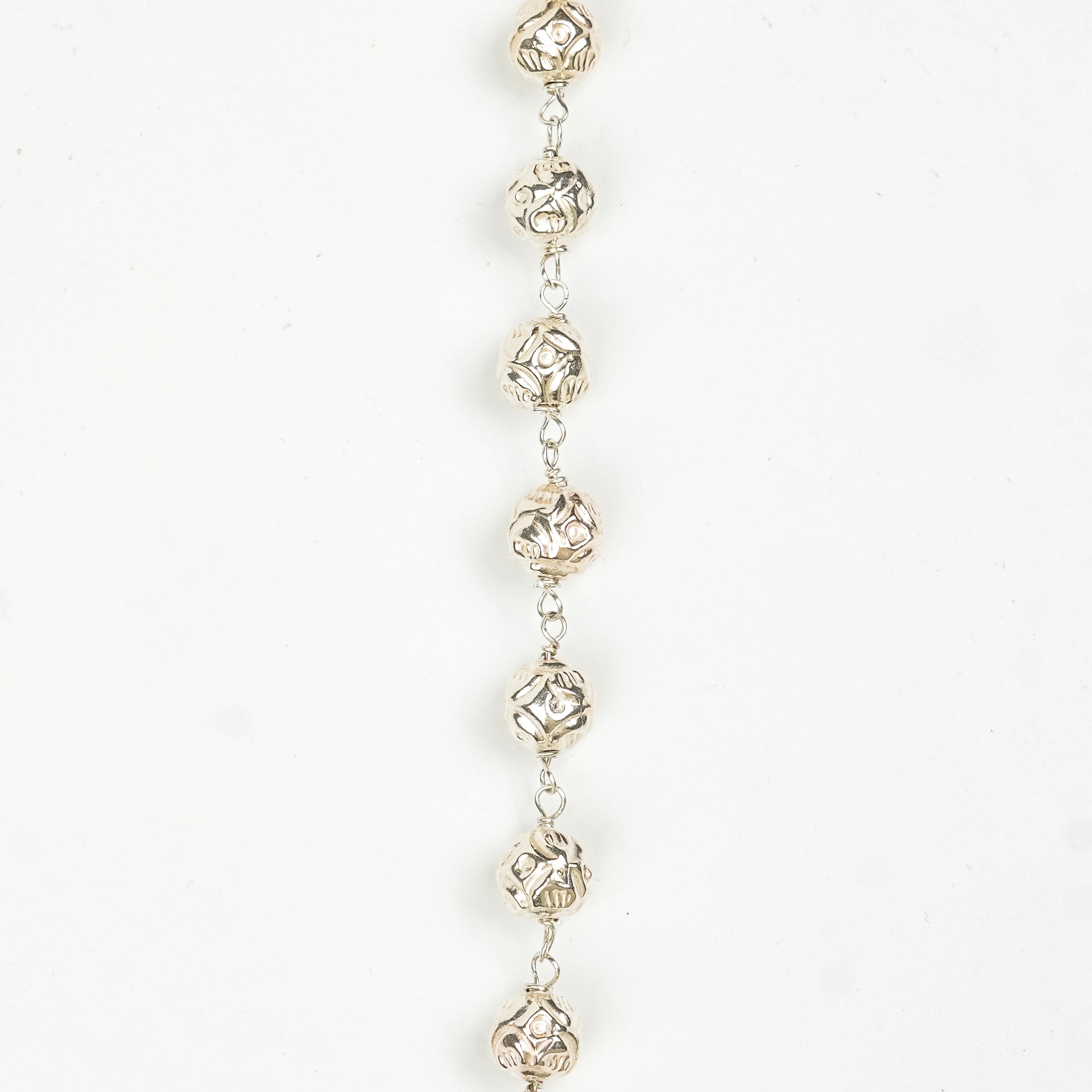 Silver Mohanmaal Ganthan Necklace