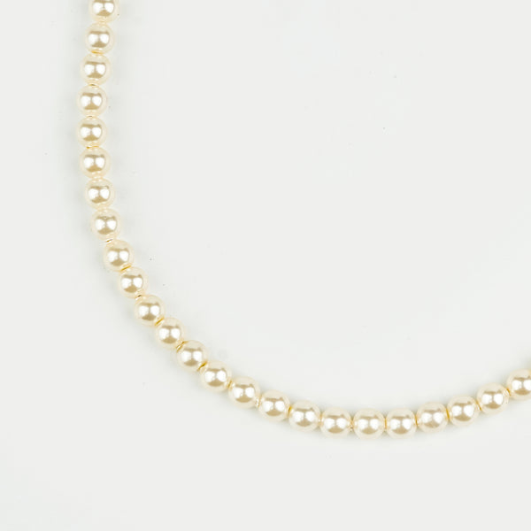 4mm Cream Pearl Anklet (Project Handmade)