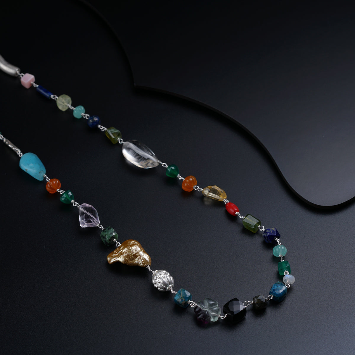 Gemstones Multicolor Necklace