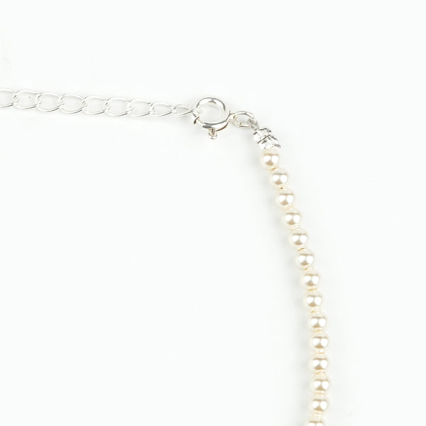 3mm Cream Pearl Anklet (Project Handmade)