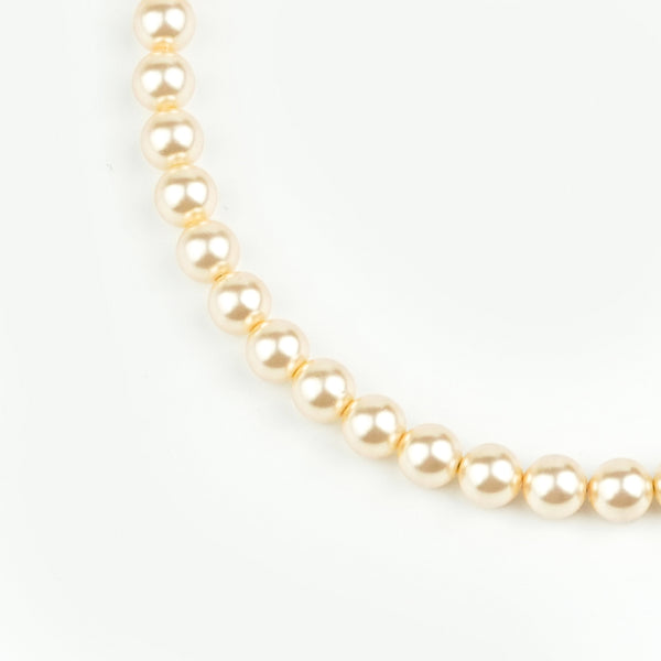 6mm Golden Pearl Anklet (Project Handmade)