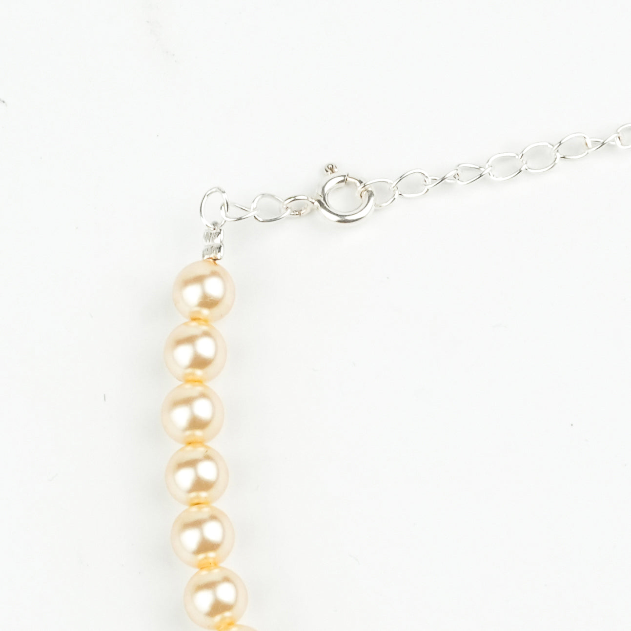 6mm Golden Pearl Anklet (Project Handmade)