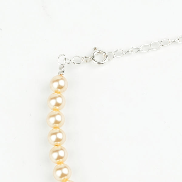6mm Golden Pearl Anklet (Project Handmade)