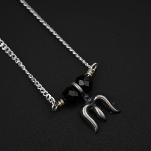 Daily Wear Silver Trishul Mangalsutra