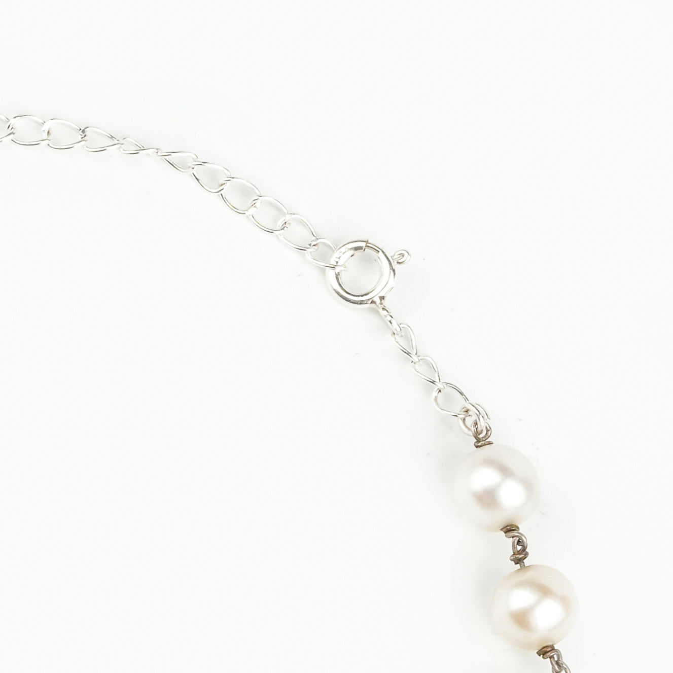 Freshwater Pearl Ganthan Anklet (Project Handmade)