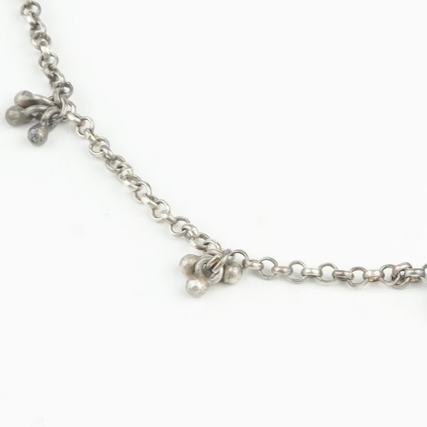 Oxidised Silver Ghungroo bunch Anklet (Project Handmade)