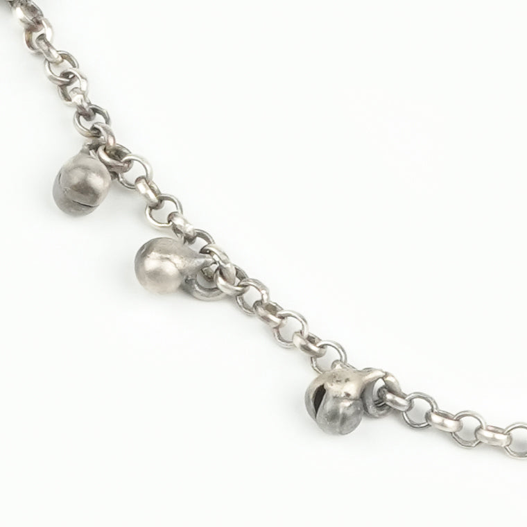 Oxidized Silver Ghungroo Anklet (Project Handmade)