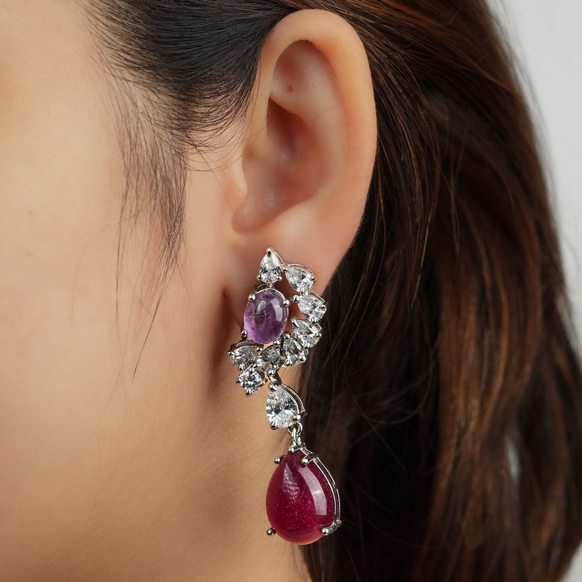Brass Fashion Earrings