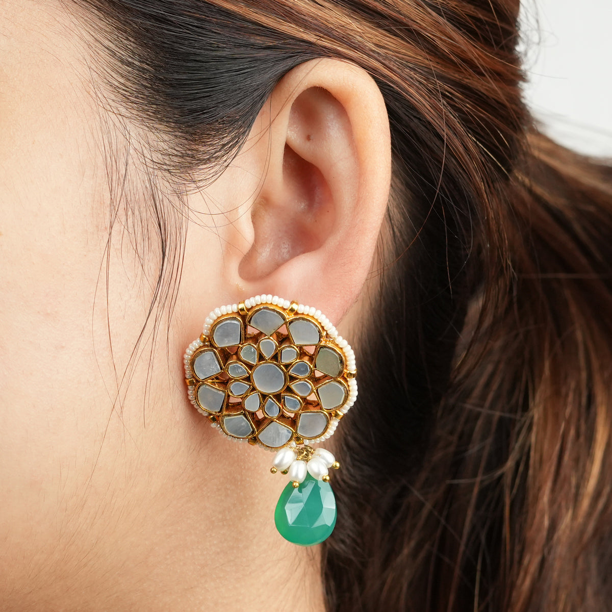 22K Gold Plated Fashion Earrings