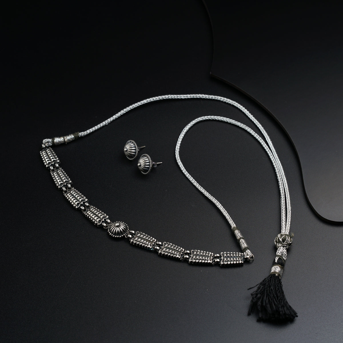 Handmade Silver Choker Set